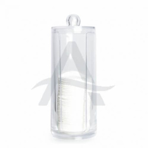 Cotton disc dispenser (acrylic) (Cotton disc dispenser (acrylic))