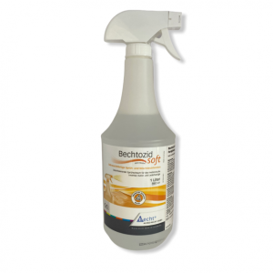 Bechtozid desinfectans Soft. (zonder alcohol !) 1 ltr.  (Bechtozid Soft zonder alcohol 1 ltr met duospraykop)