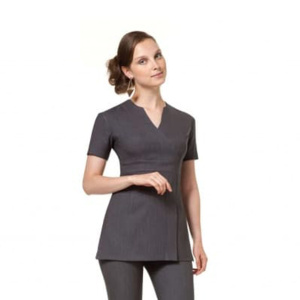 Grey linnen look schort (Grey linnen look schort)
