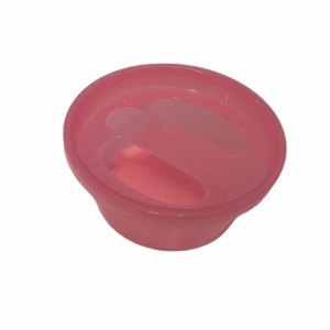 Manicurepotje rond (Manicurepotje rond roze)