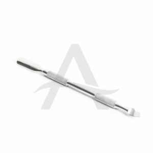 Achteruitduwer inox gebogen en schuine kant (Achteruitduwer inox gebogen en schuine kant)